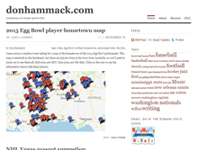 Tablet Screenshot of donhammack.com